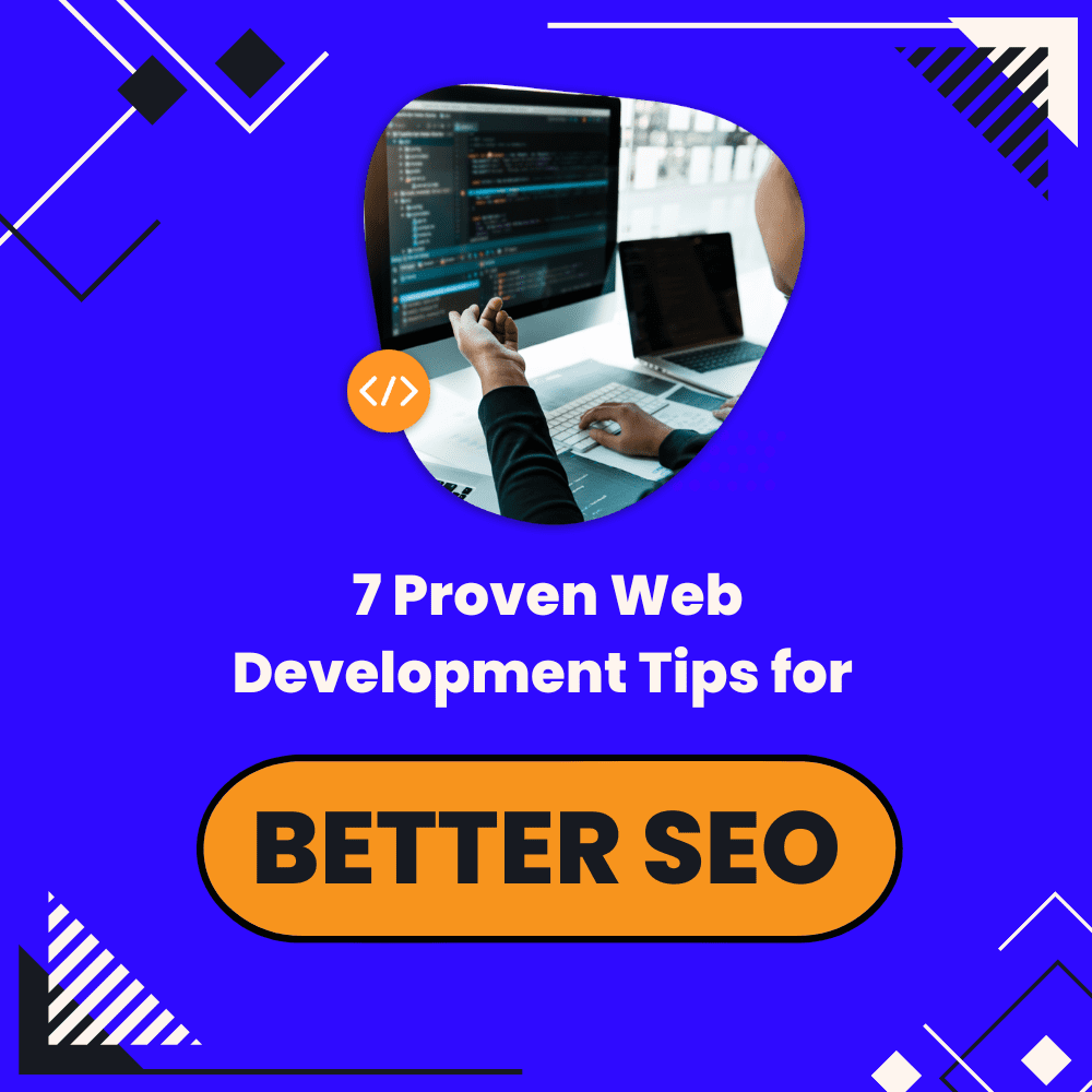 web seo development tips
