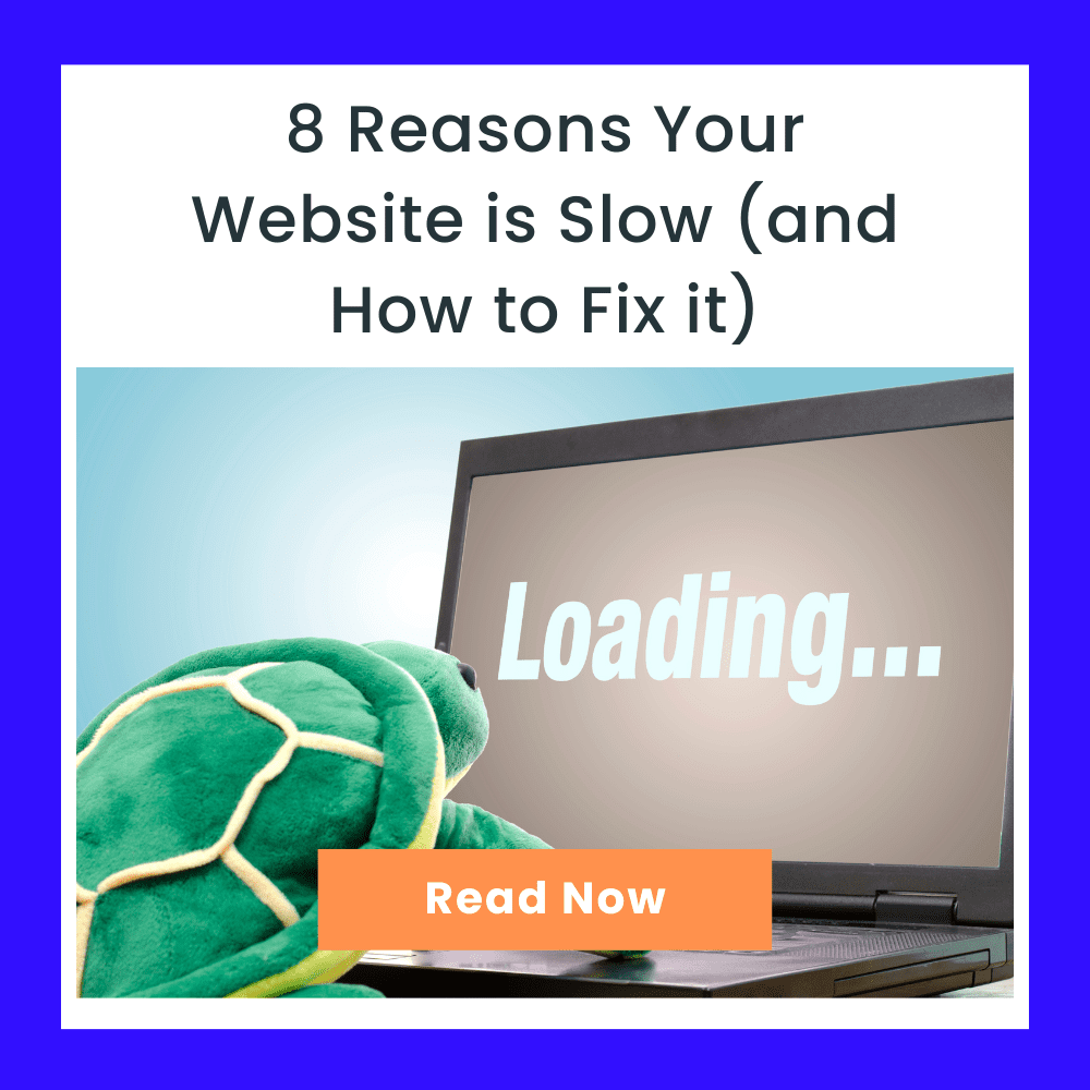 Why your website is slow and how to fix it.