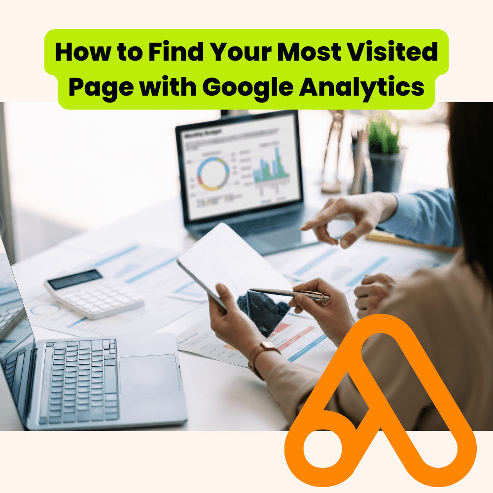 How to find the highest visited page with Google Analyics